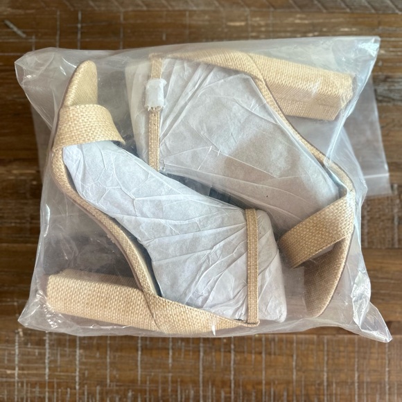 Sam Edelman NWOB Yaro Heel in Bleached Beechwood, Size 8 - Picture 16 of 16